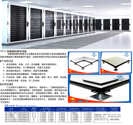 汇巢牌铝蜂巢地板